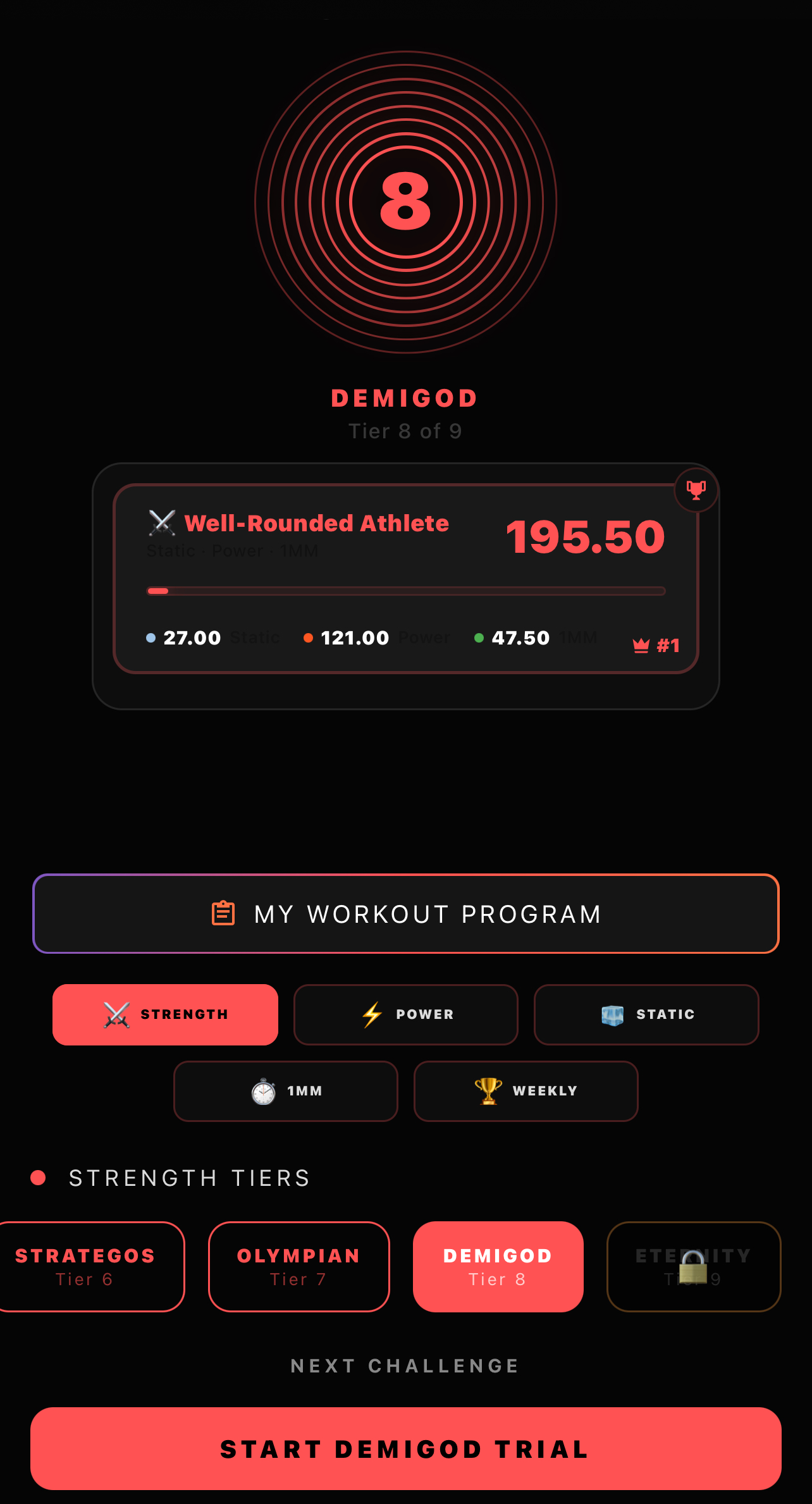 LEAP Arena app